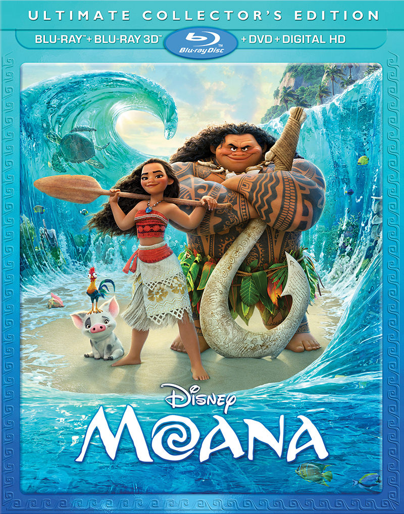 Moana 3D Blu-Ray Set