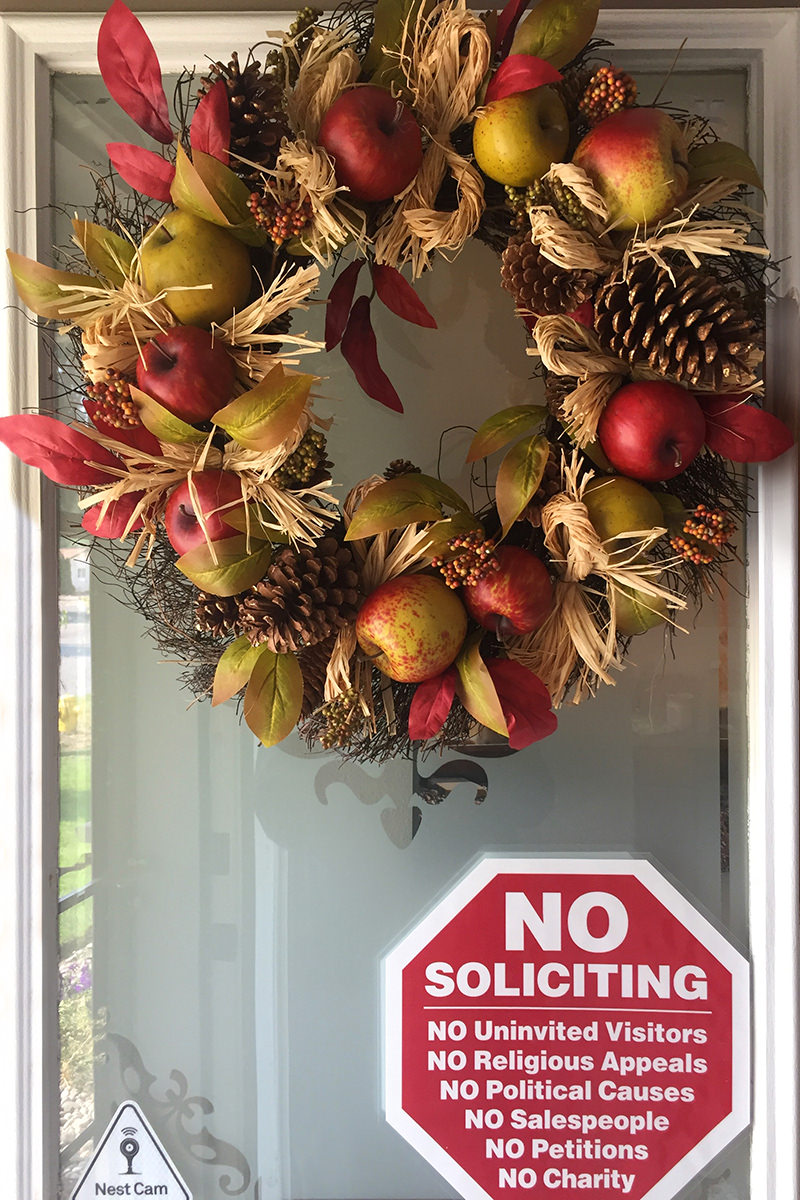 My New Fall Wreath