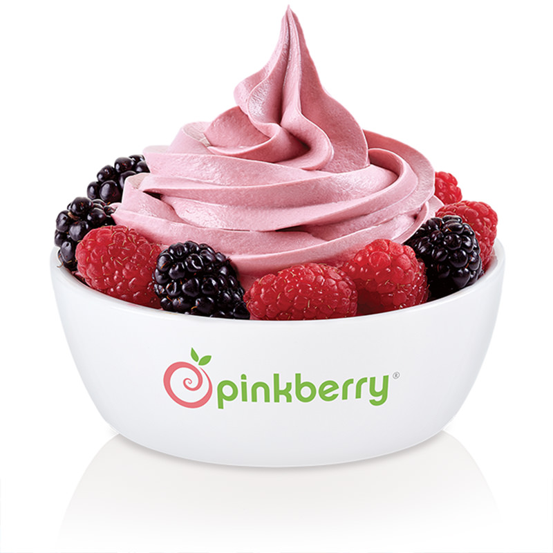 Pinkberry Black Raspberry Froyo