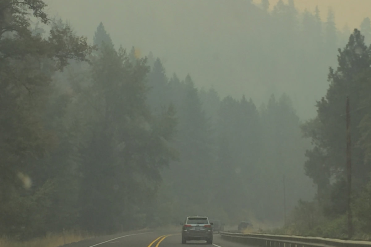 Wildfire Smoke Scenery