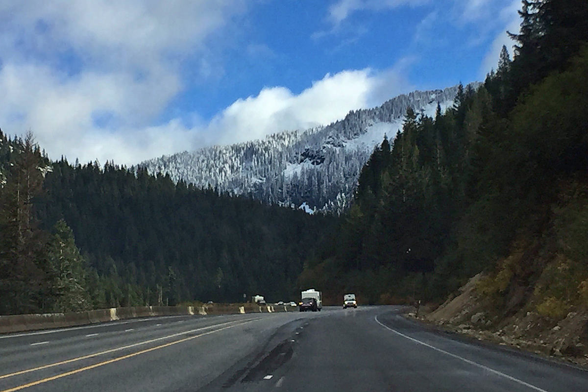 Snow in the Mountains