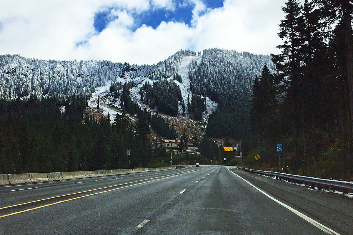 Snow in the Mountains