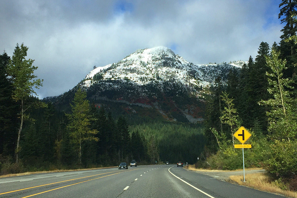 Snow in the Mountains