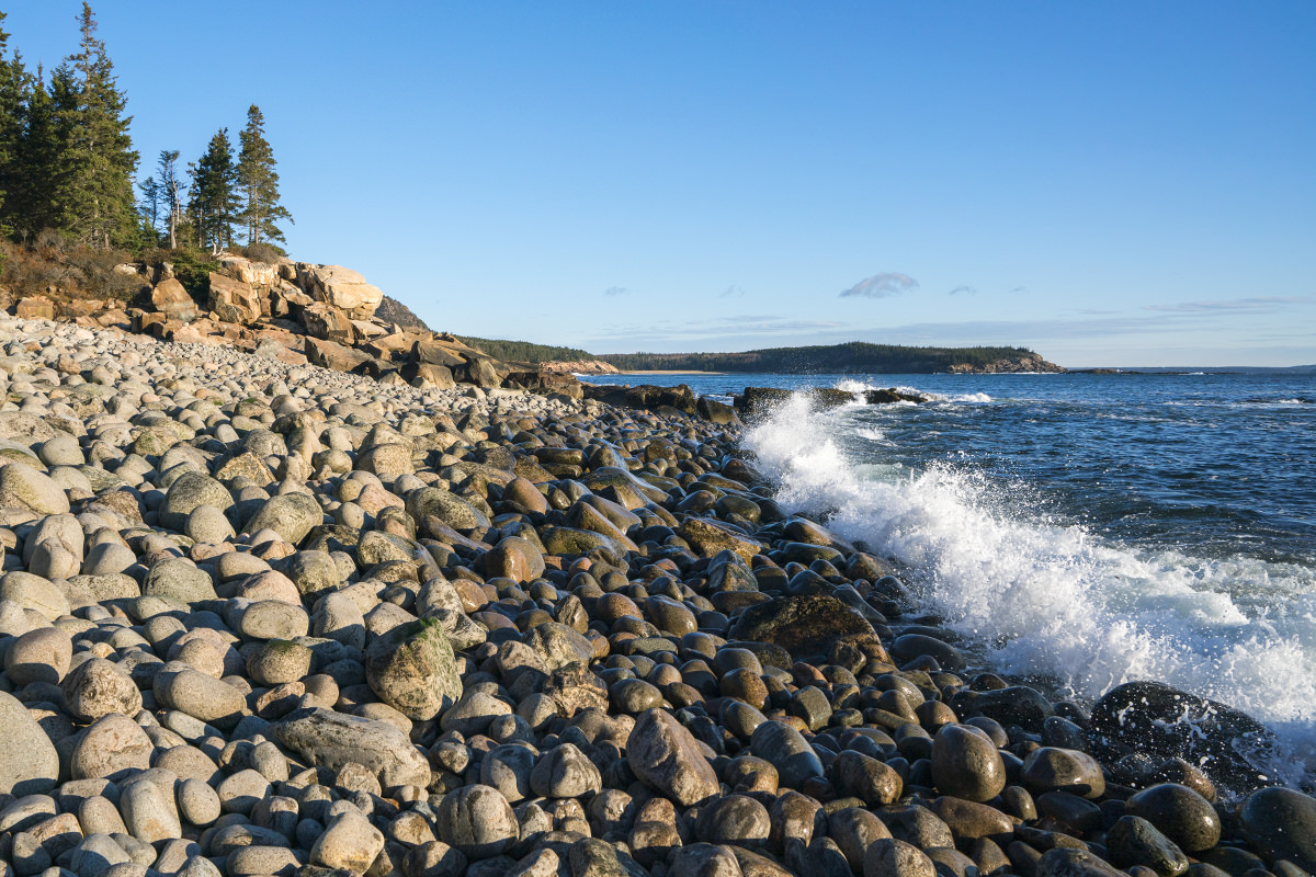 Boulder Beach Acadia