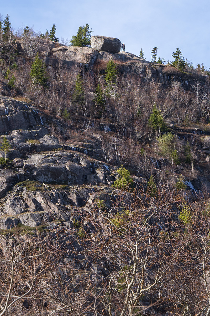 Bubble Rock from the bottom!