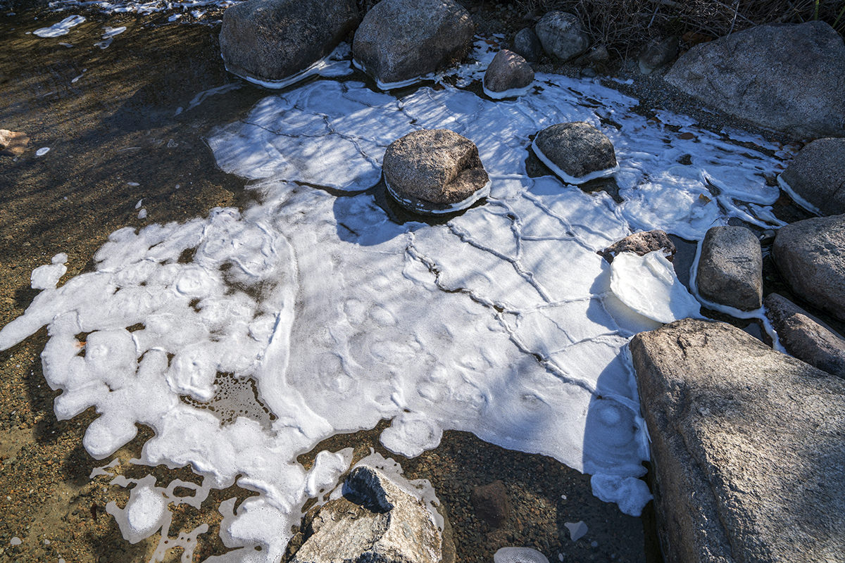 Jordan Pond Frozen Foam!