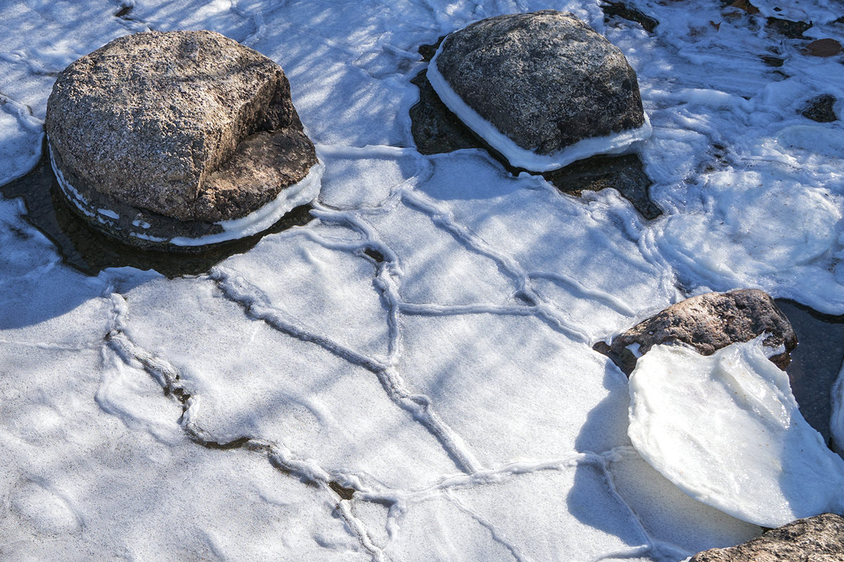 Jordan Pond Frozen Foam!