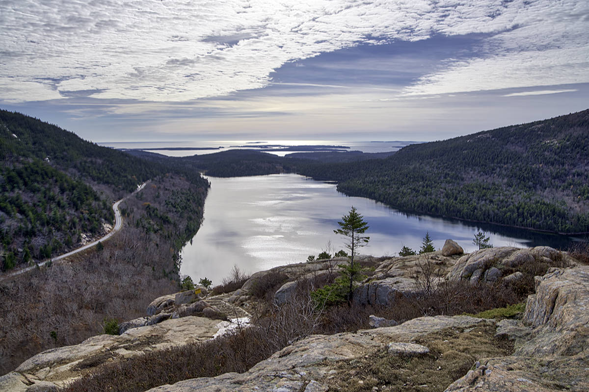 Jordan Pond Overlook!