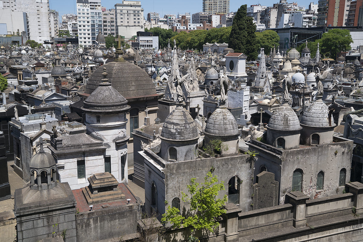 Recoleta Cemetery View