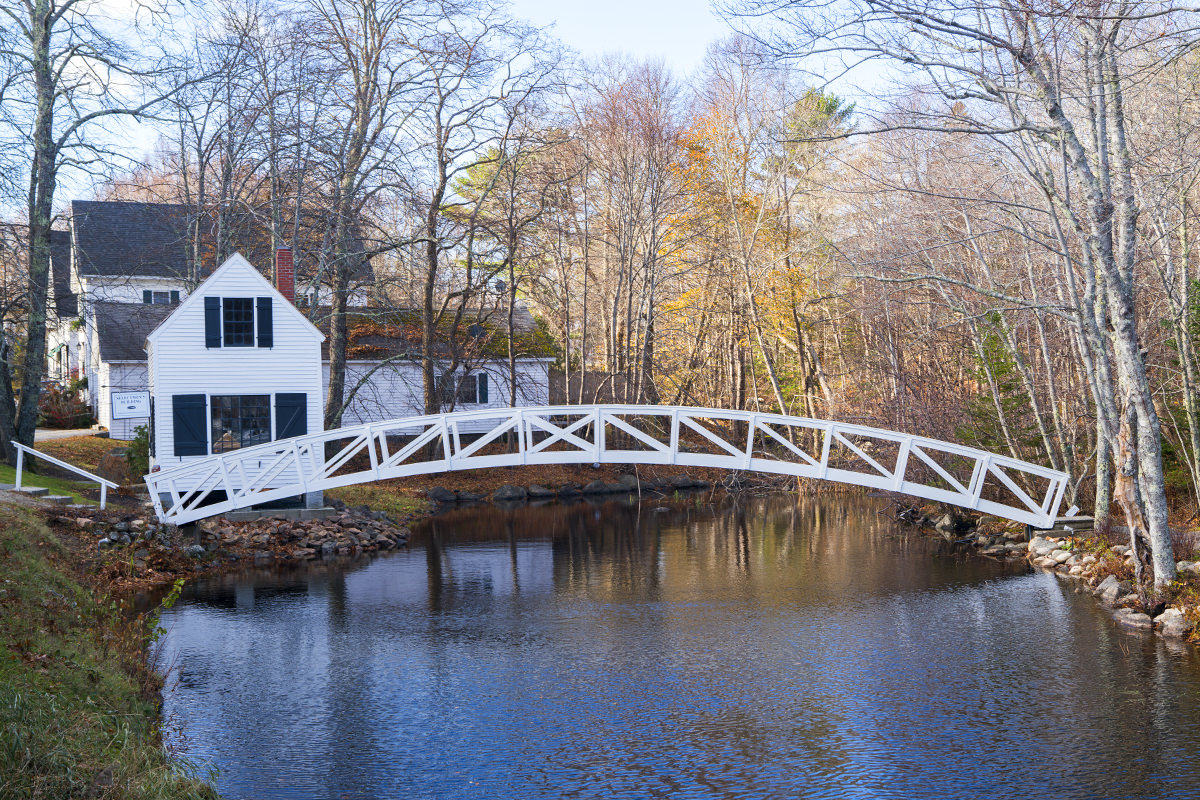 The Somesville Bridge in Acadia