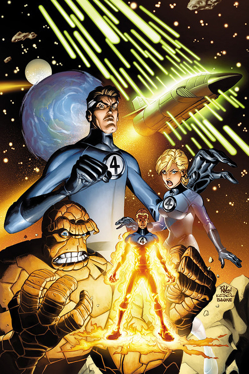 The Fantastic Four by Mike Wieringo!