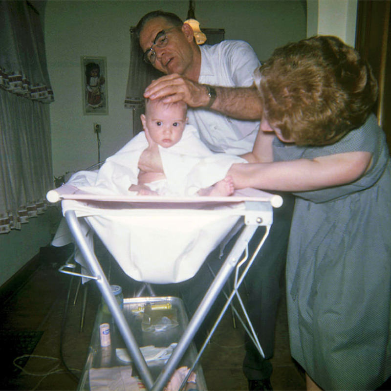 My grandpa the barber.