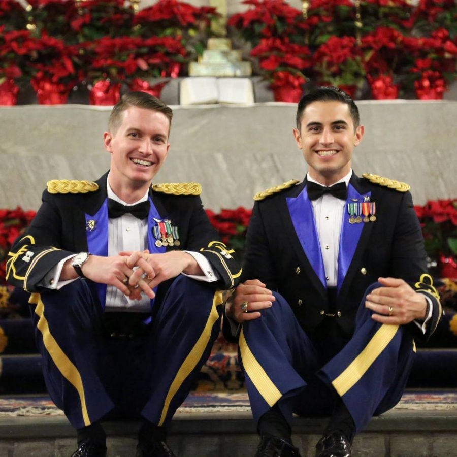 West Point Army Couple Dan and Vincent