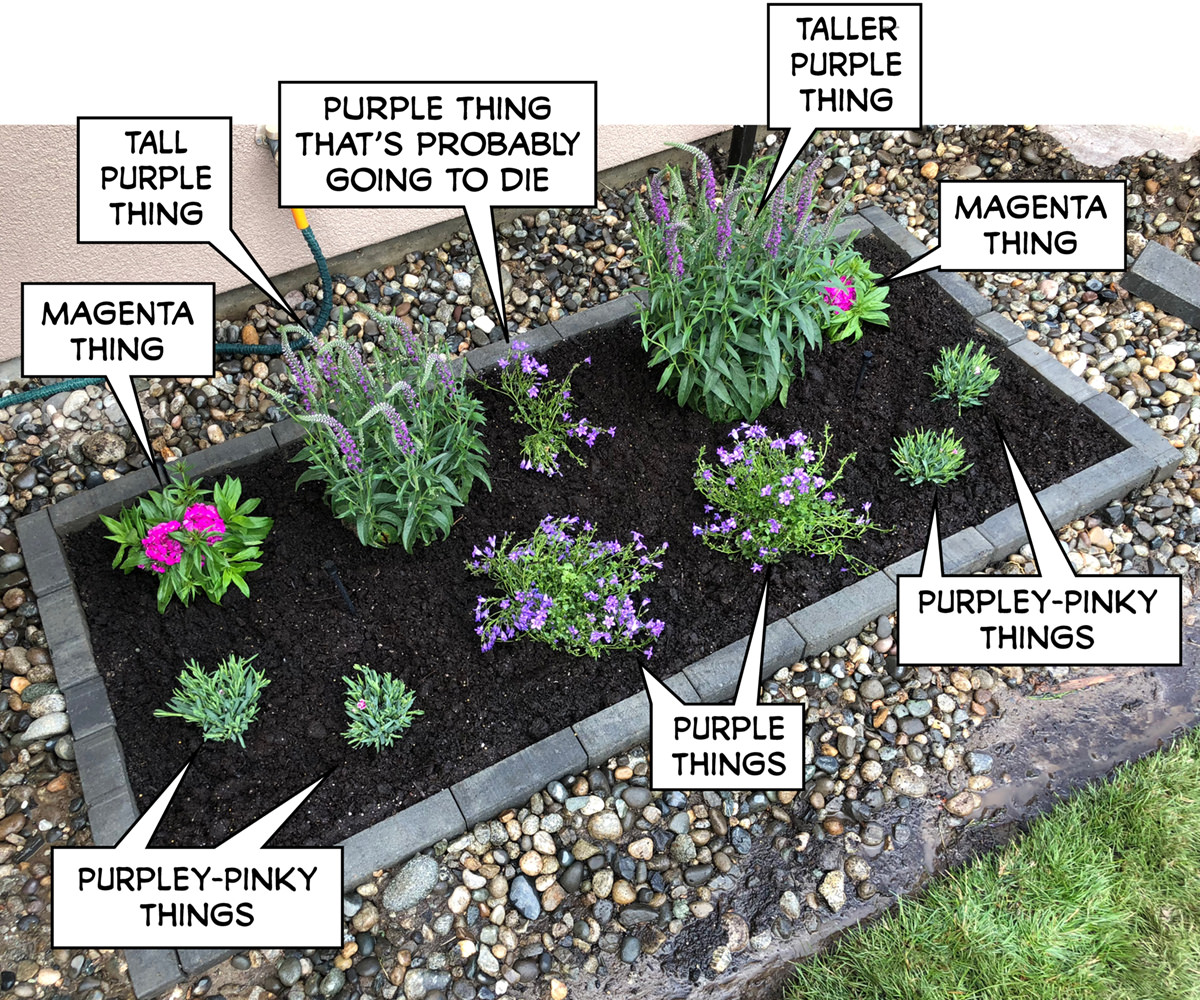 Flower Bed Construction