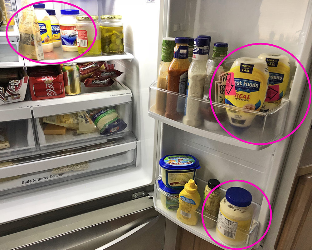 Refrigerator Full of Mayo