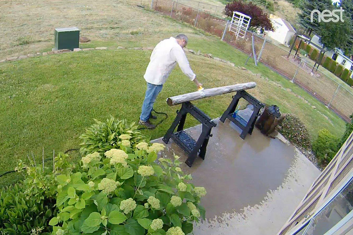 Catio Pole Installation