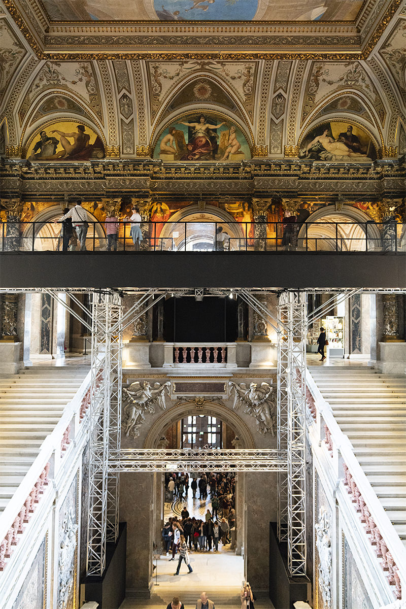 Kunsthistorisches Museum Vienna Stairway to Klimt