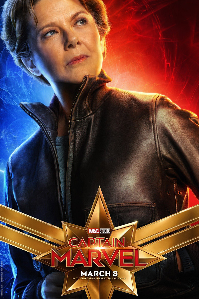 Captain Marvel Character Posters