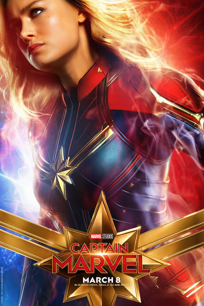 Captain Marvel Character Posters