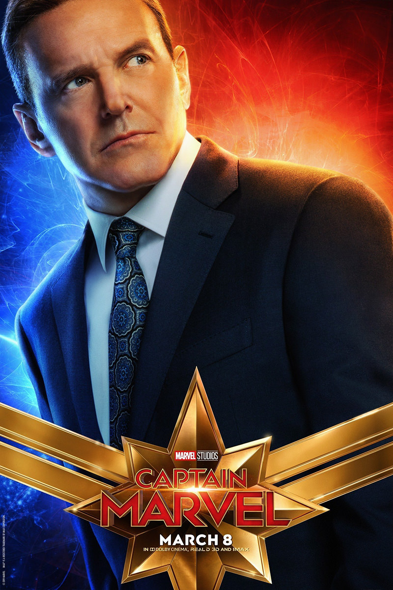 Captain Marvel Character Posters