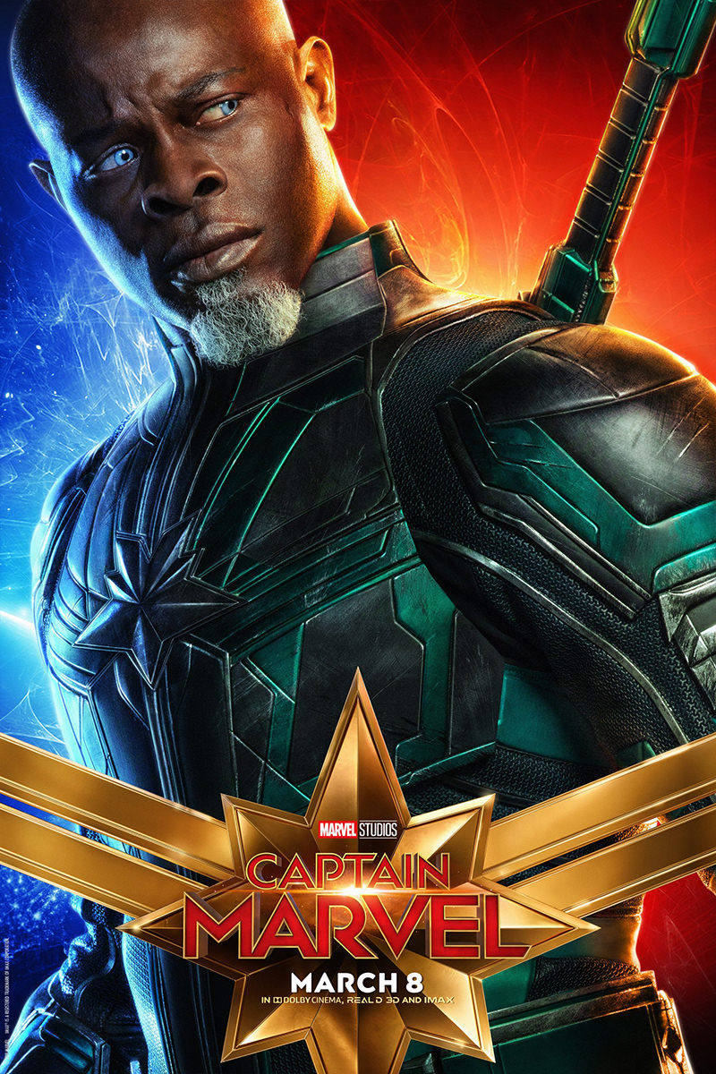 Captain Marvel Character Posters