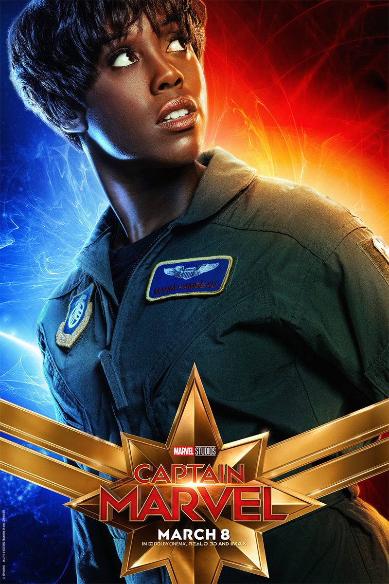 Captain Marvel Character Posters