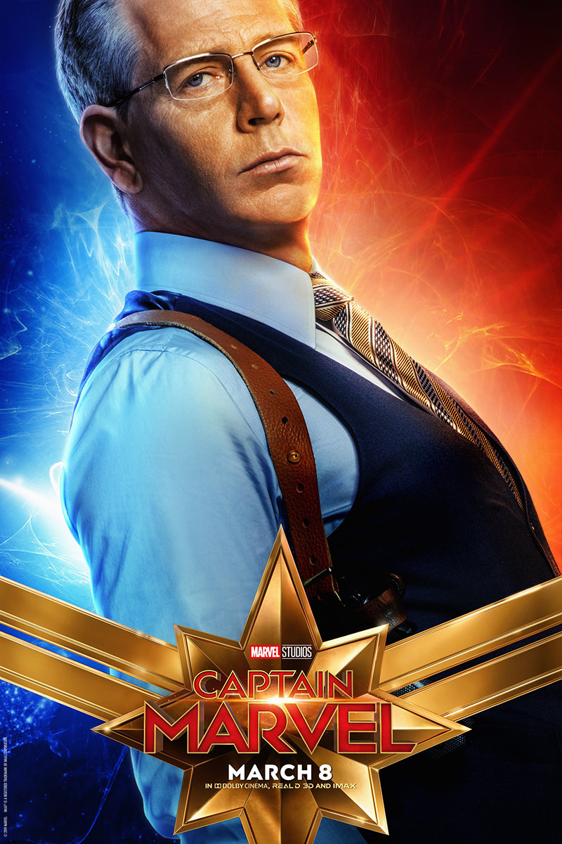 Captain Marvel Character Posters