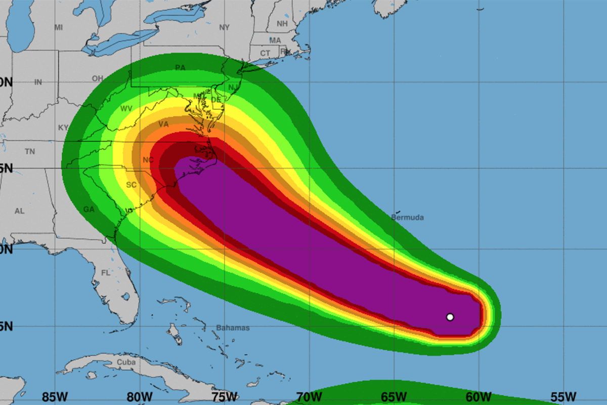 Hurricane Path