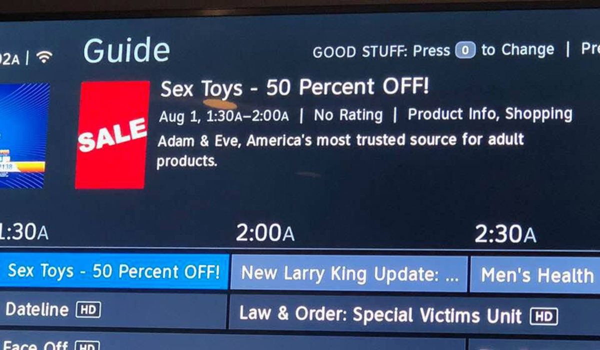 Larry King and Sex Toys
