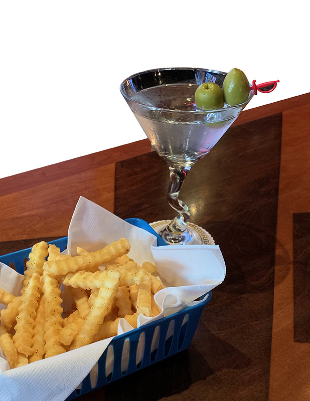 Martini Fries Lunch