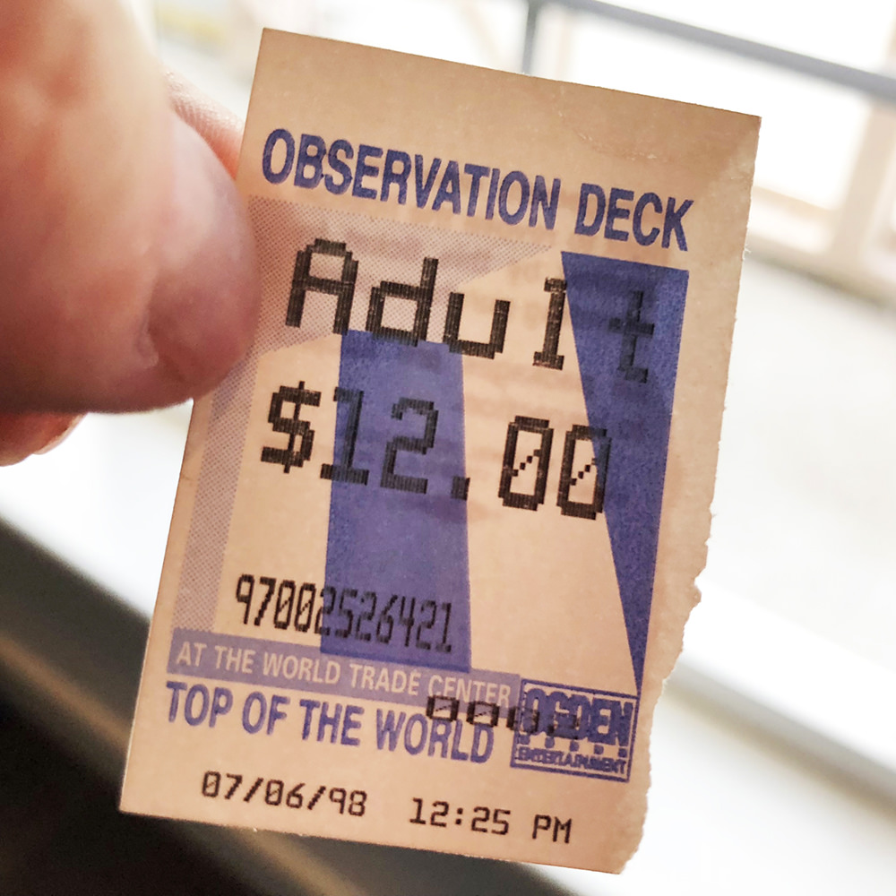 Observation Deck Ticket