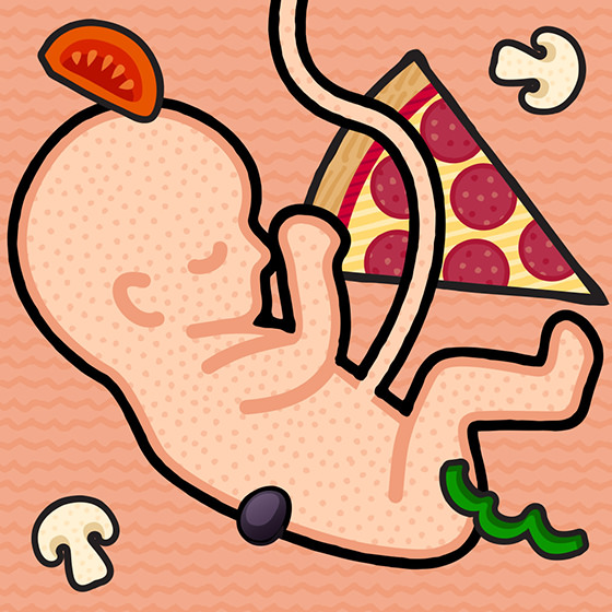Pizza Toppings and Fetus