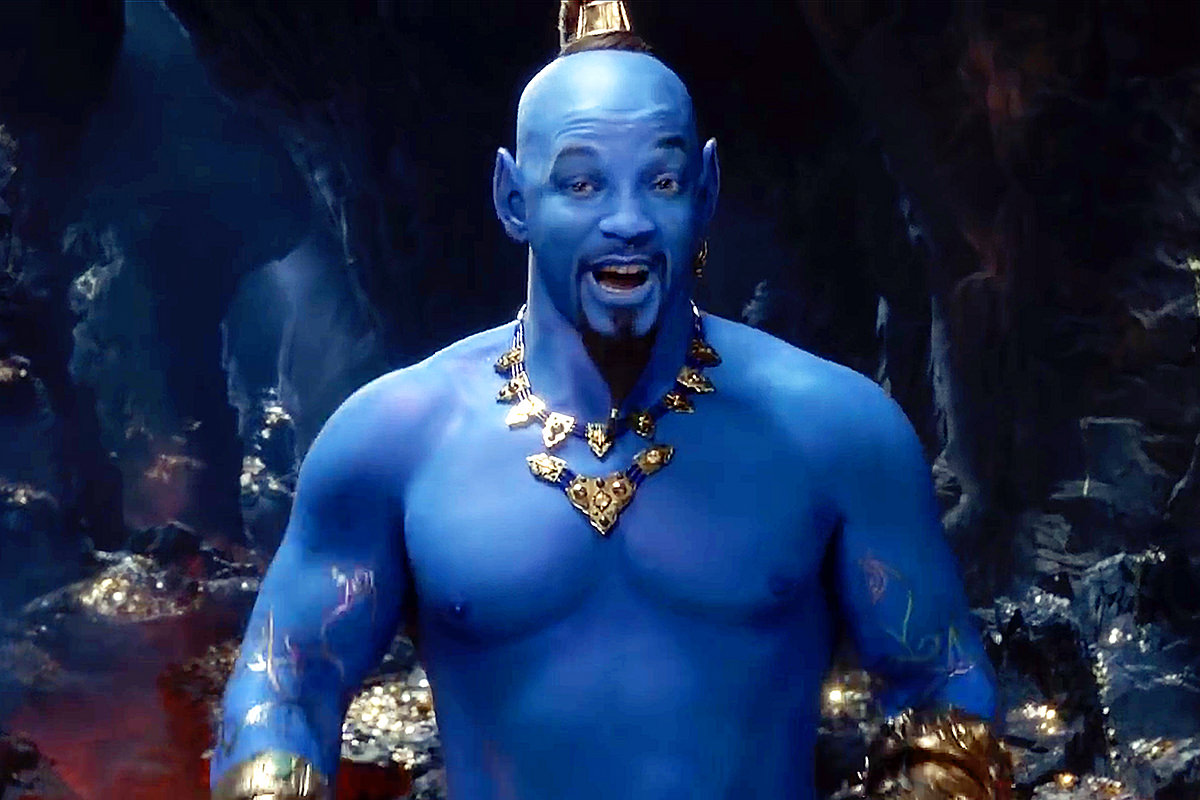 Will Smith as Genie in the live-action Disney's Aladdin movie