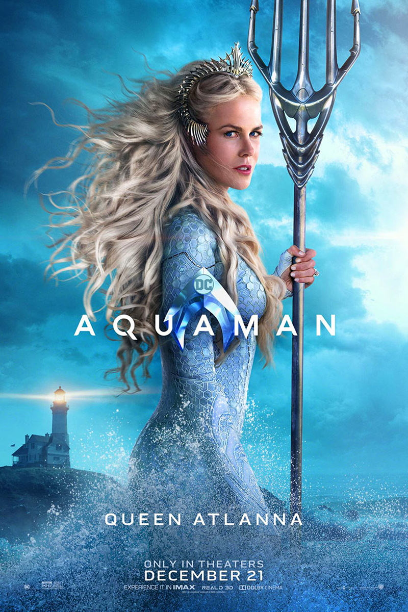 Atlanna Aquaman Movie Poster