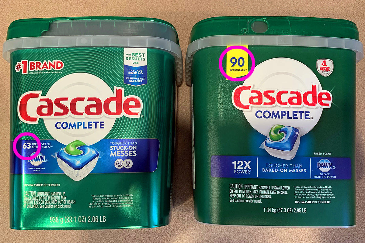 Cascade Dishwasher Detergent