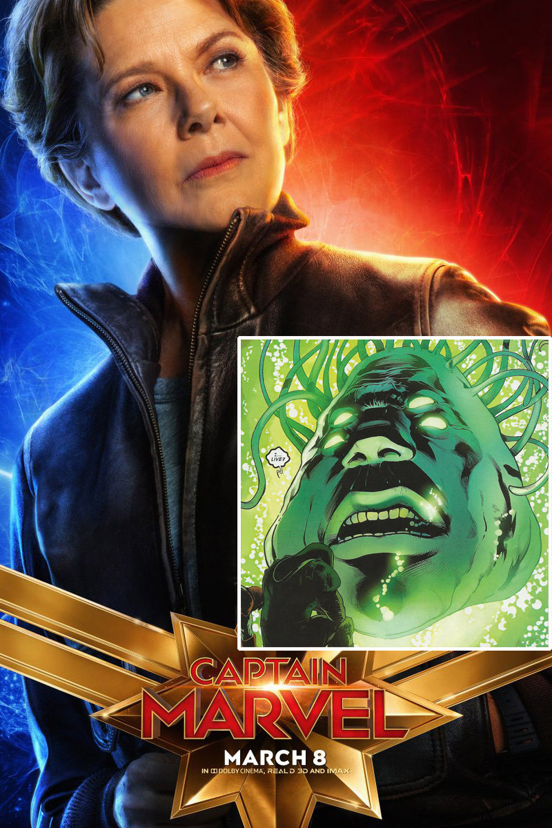 Captain Marvel Supreme Intelligence Poster