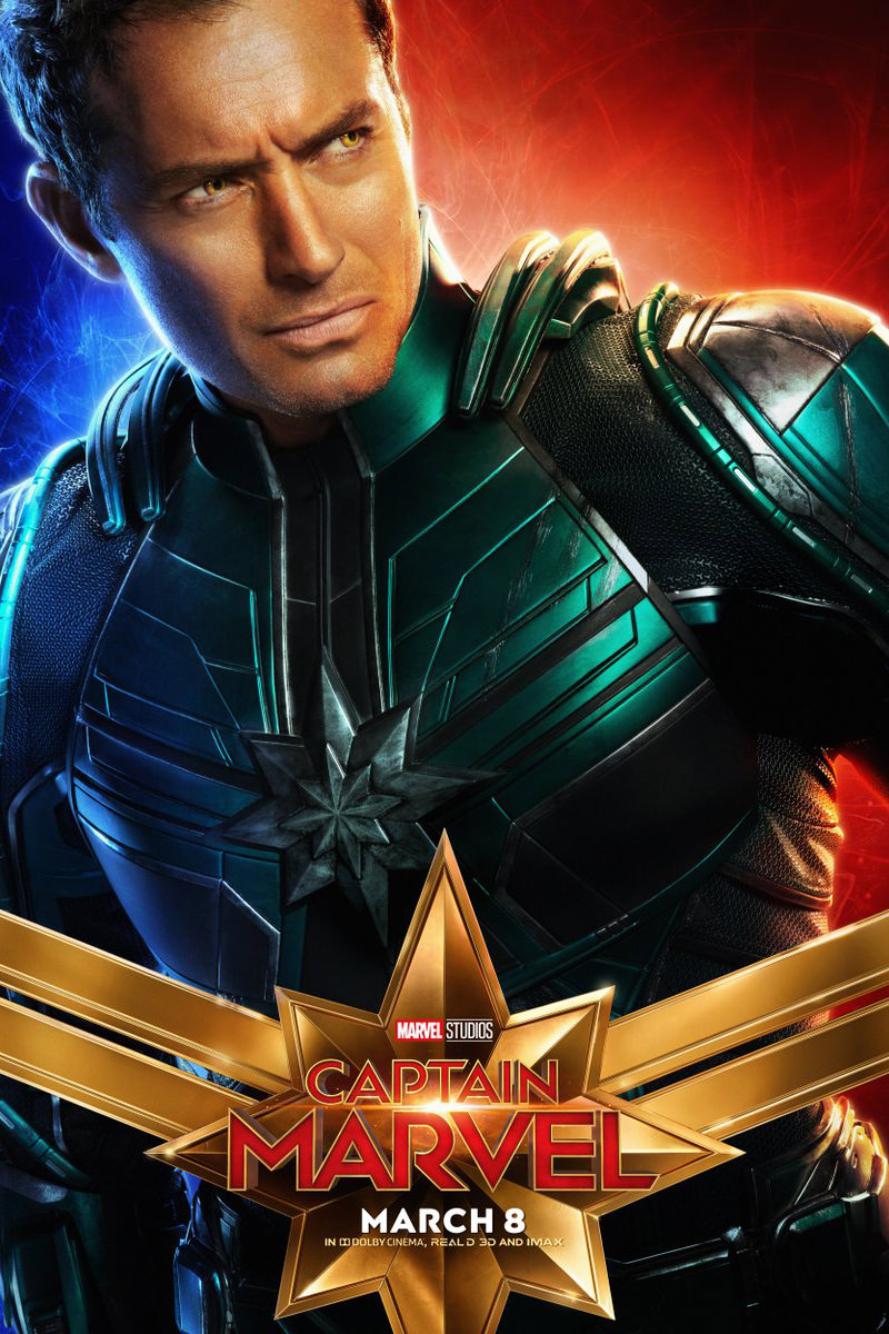 Captain Marvel Yon-Rogg Poster