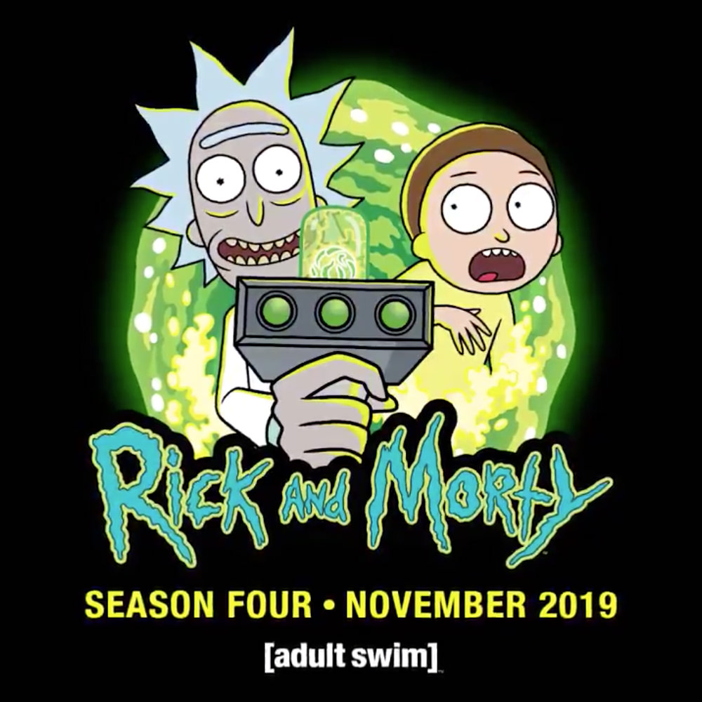 New Rick and Morty, November 2019 on Adult Swim!