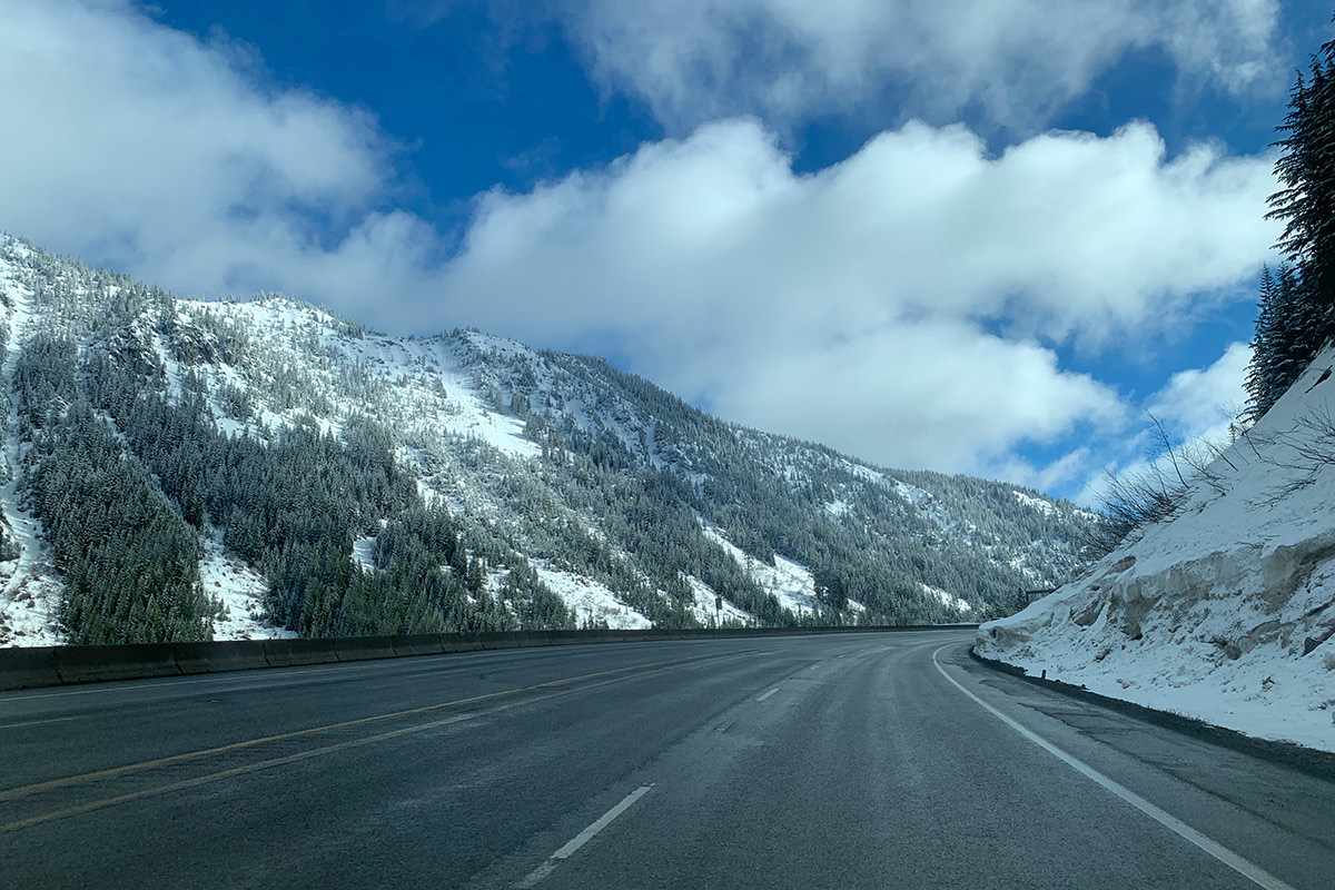 Winter Mountain Pass!