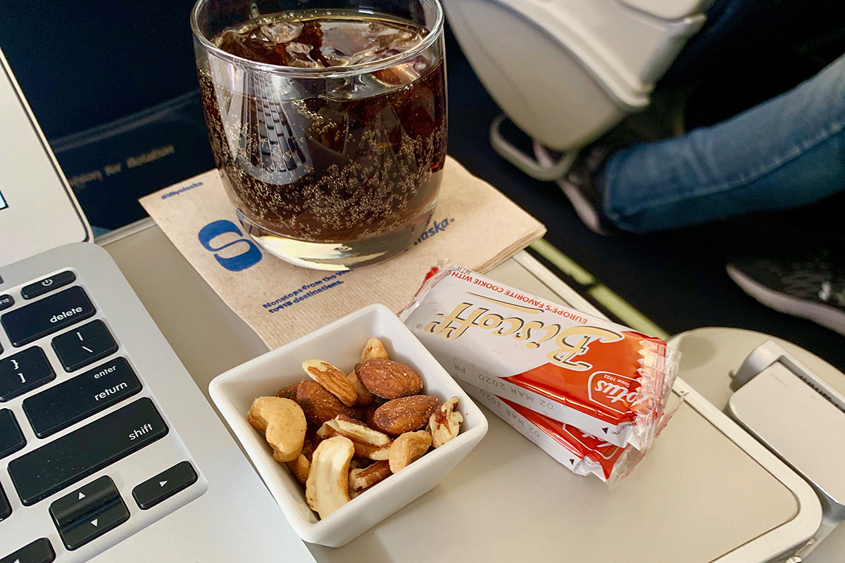 Warm Nuts in First Class!