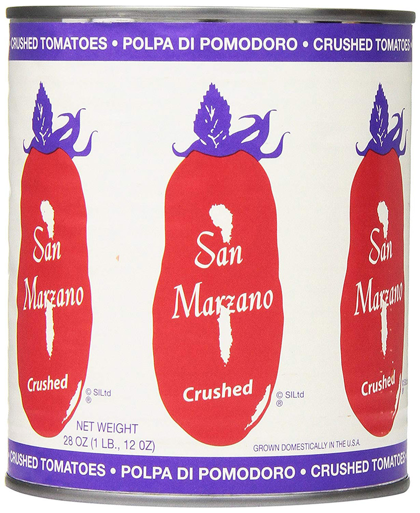 A can of fake fucking San Marzano tomatoes.