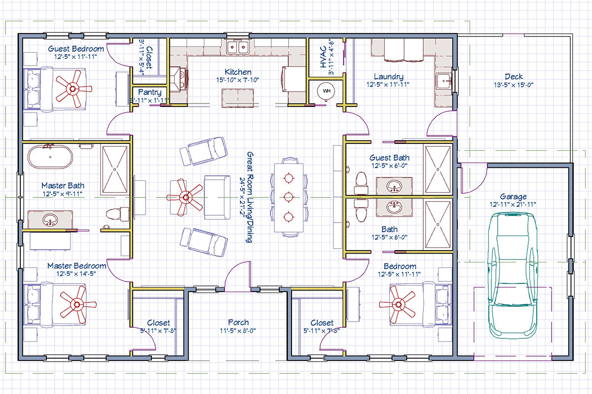 House floor plan.