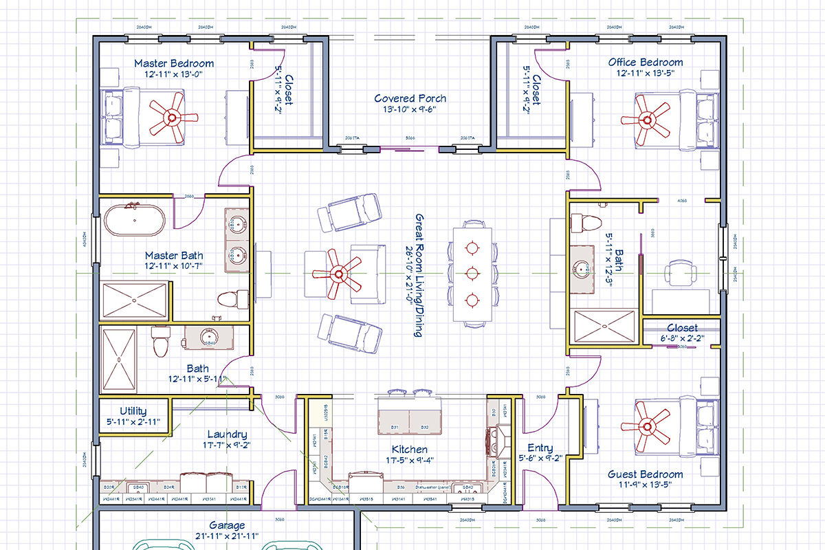 House floor plan.