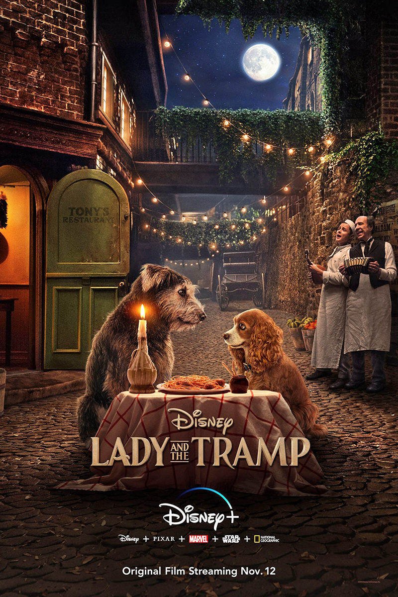 Poster for Lady and the Tramp.