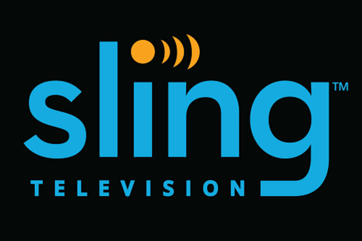 The Sling Logo in blue and orange.