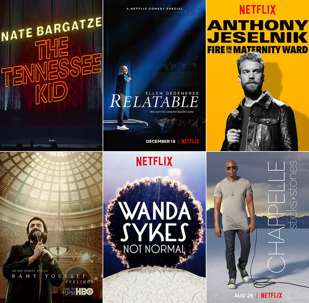 Favorite Television Comedy Stand-Up Shows 2019