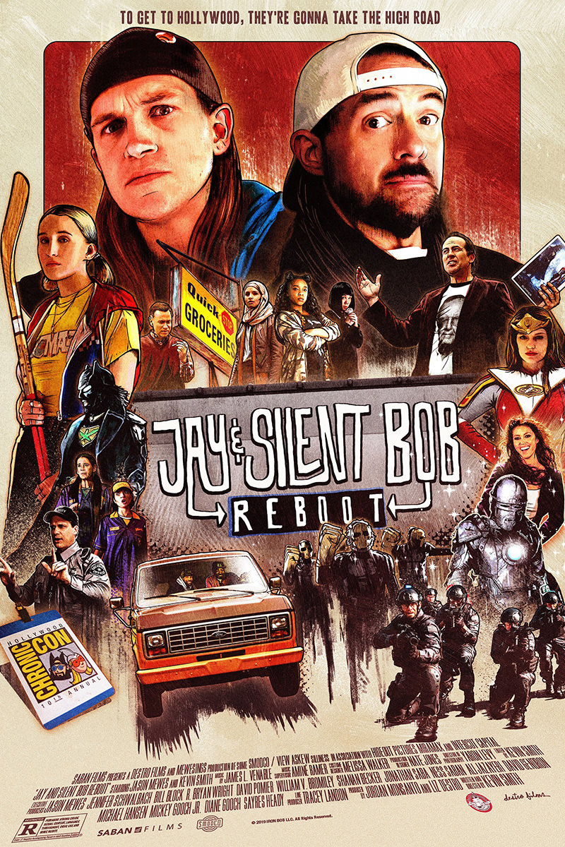 Jay and Silent Bob Reboot movie poster.