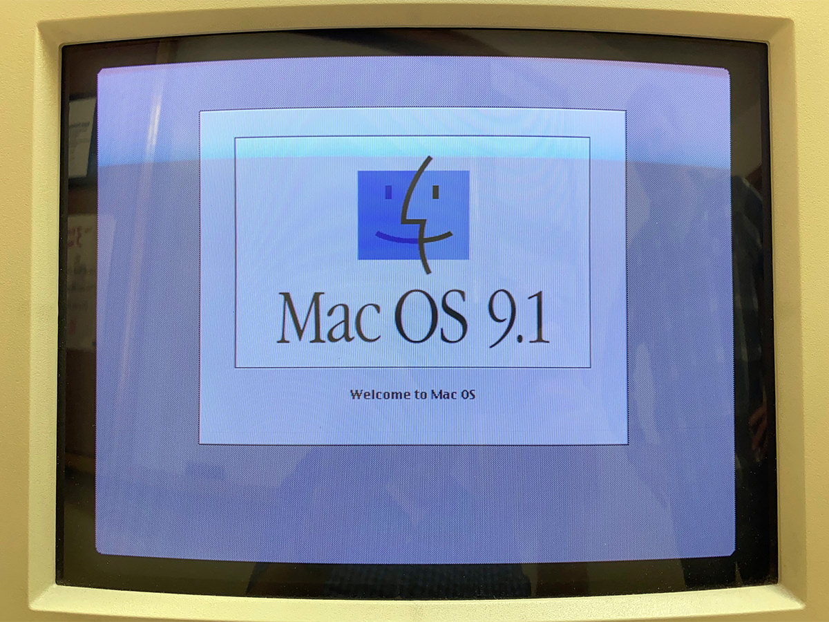 MacOS 9 on an old Mac