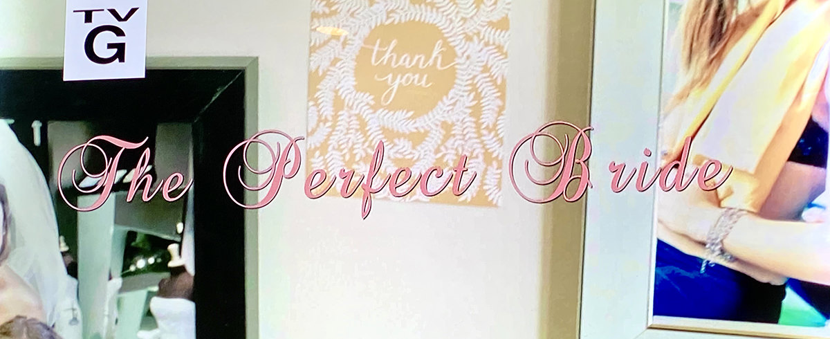 Shitty, SHITTY fucking kerning in the movie title for The Perfect Bride.