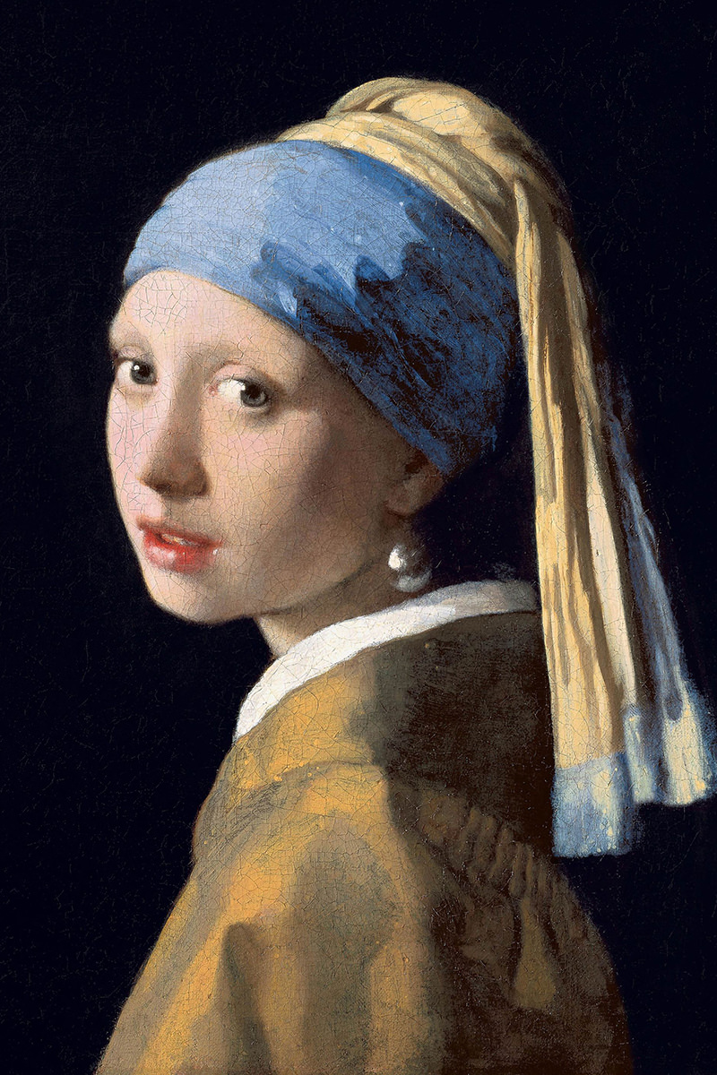 The famous Vermeer painting Girl with a Pearl Earring.